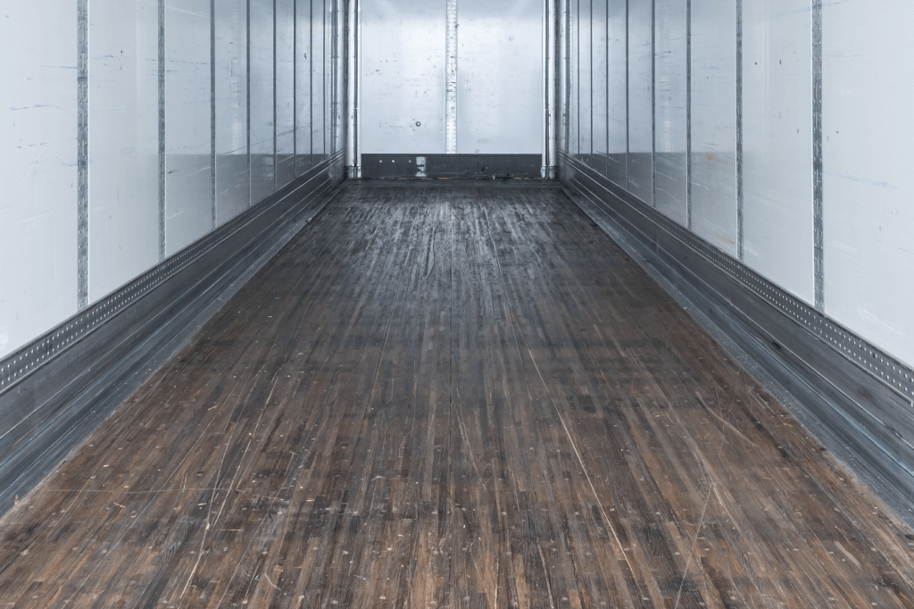 Empty Trailer Floor