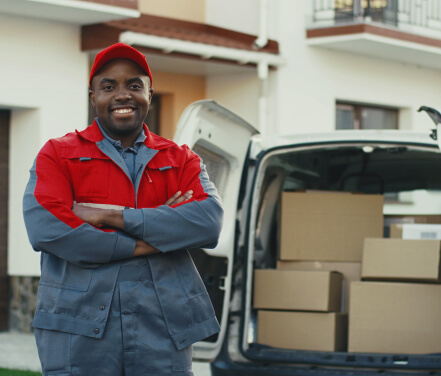 expediting online jobs with a cargo van